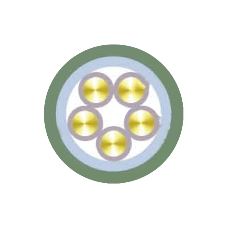 Cáp cách điện bằng cao su bền có điện áp định mức lên đến 450/750V