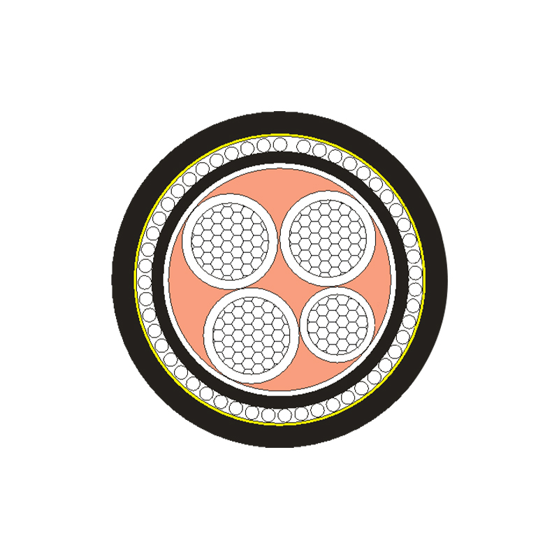 Cáp nguồn cách điện XLPE/PVC cho điện áp định mức 0,6/1kV