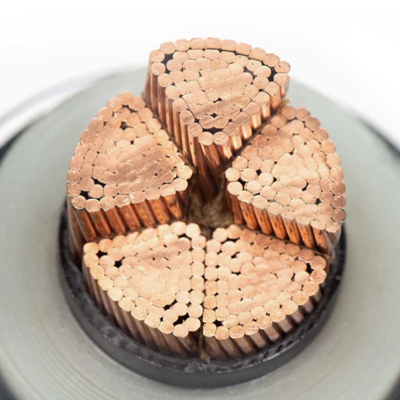 Cáp cách điện XLPE Vỏ nhôm sóng cho điện áp định mức 290/500kV